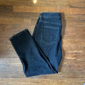 PacSun Mom Jeans Black Denim Size 28